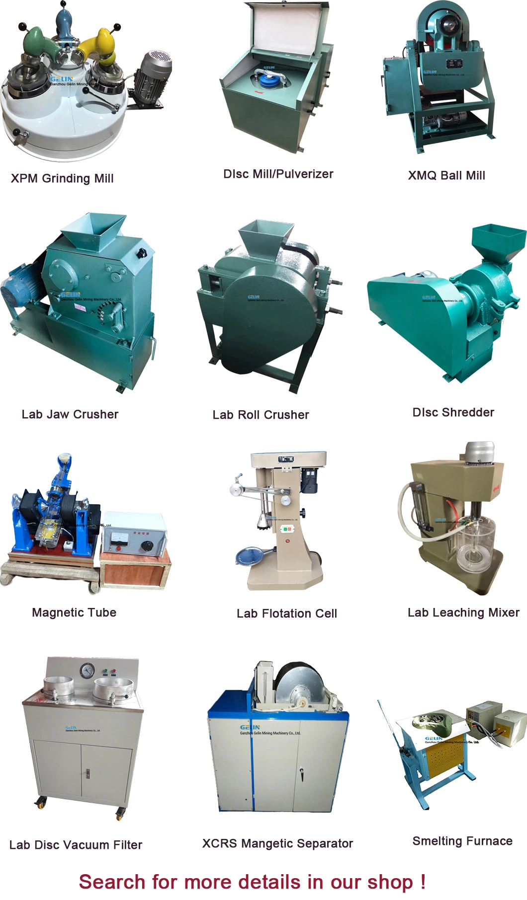 Full Set Laboratory Rock Cutting Equipment for Rock Ore Sample