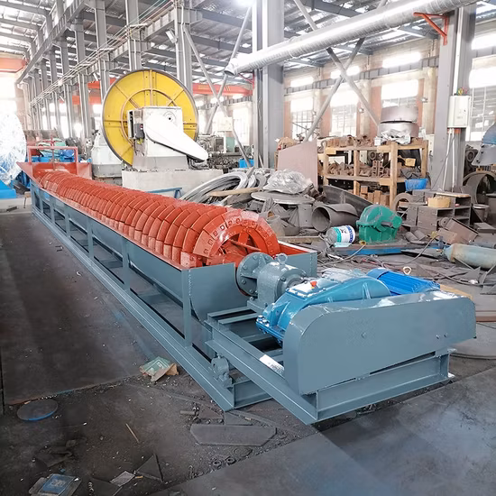 Equipo clasificador espiral de minería de alta eficiencia