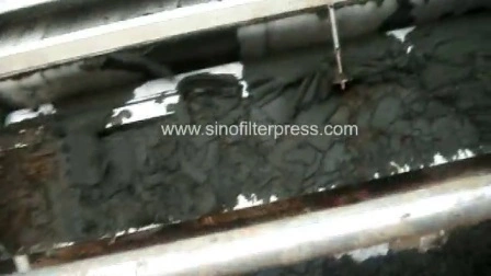 China Filtro prensa de correa de engrosamiento de correa SS304 para deshidratación de lodos